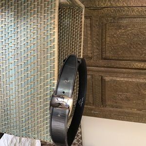 Salvatore Feragamo leather belt/S